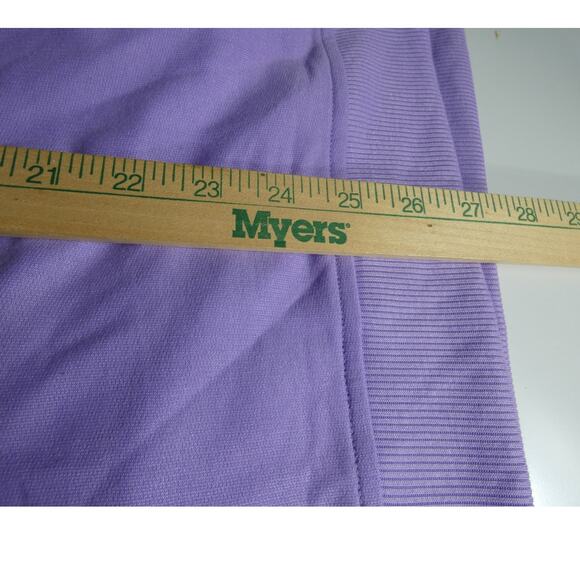 Simply Southern XL Sweatshirt BE KIND Purple Pockets Long Sleeves Sparkle - Picture 5 of 7